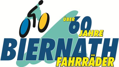 Uber 60 Jahre Biernath Fahrrader logo